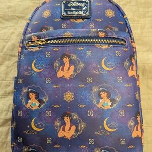 Disney's Aladdin Loungefly Backpack. NWT!